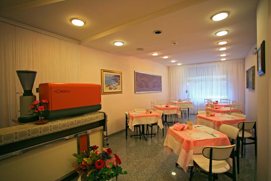 Sala colazioni Hotel Lory